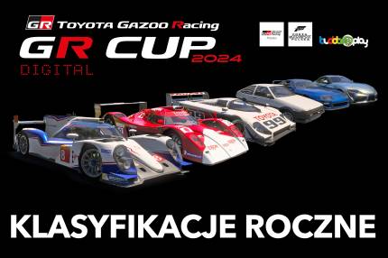 Klasyfikacje roczne TOYOTA GR CUP DIGITAL 2024